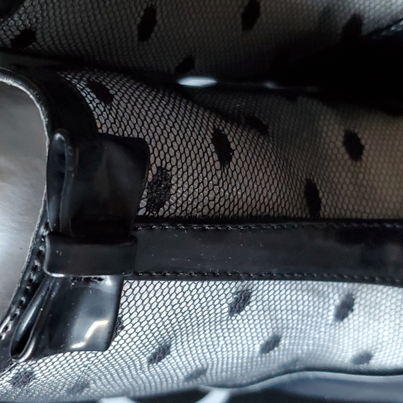 NIB. Black chunky heels. - Picture 2 of 6